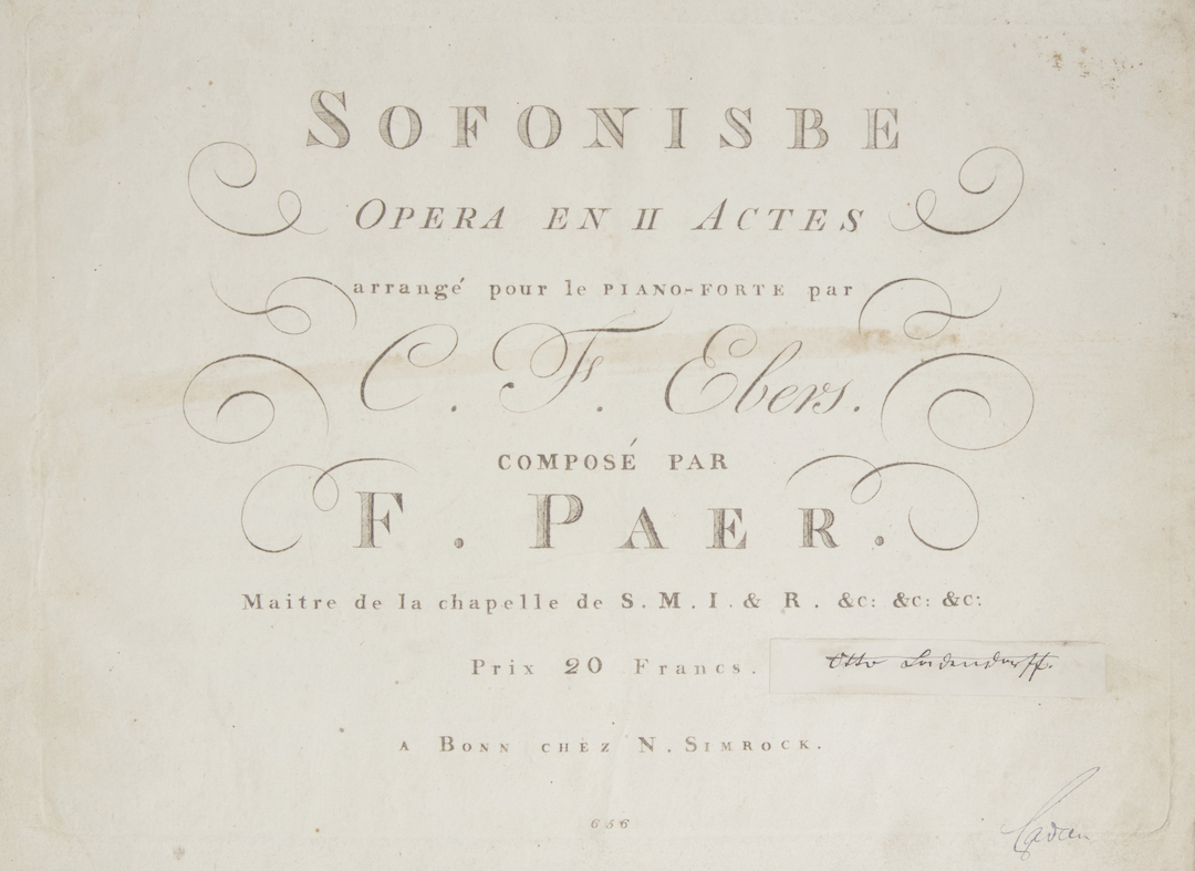 Ferdinando Paër - Organ Concerto in D-major