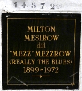 87 | MEZZROW, Milton MESIROW, dit Mezz (1899-1972)