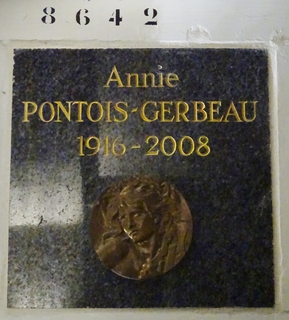 87 | PONTOIS-GERBEAU Annie (1916-2008)