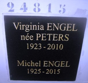 87 | VEE, Virginia ENGEL, née PETERS, dite (1923-2010)