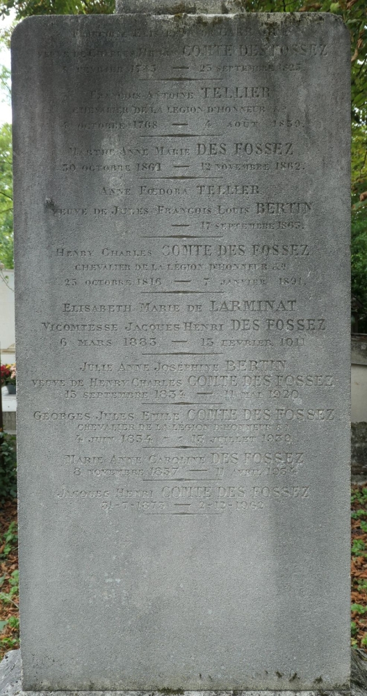 13 | DESFOSSEZ Françoise Elisabeth, née CARRAQUE, comtesse (1743-1825)